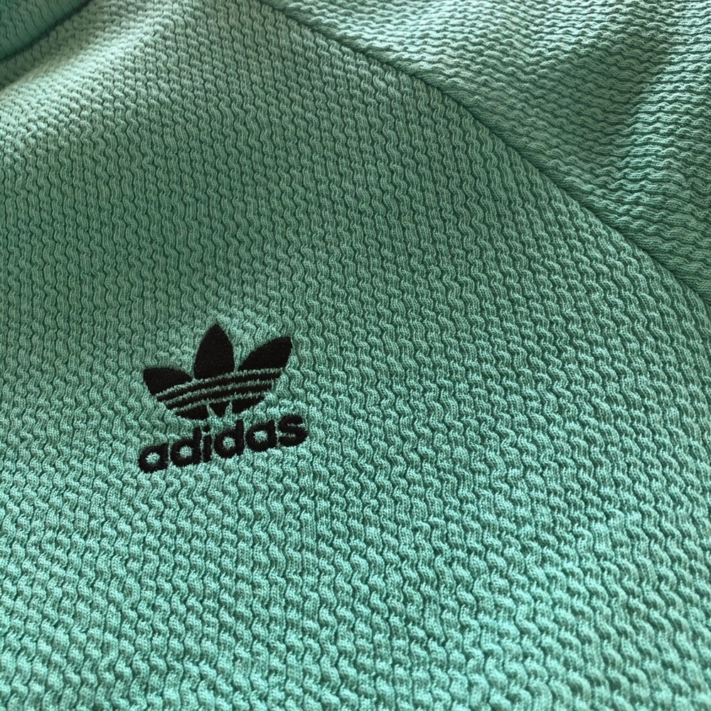 Adidas Originals Green Three Stripe Dress - Picture 4 of 8